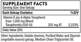 THORNE Ultimate-E - Contains All of The Natural Forms of Vitamin E - 60 Gelcaps